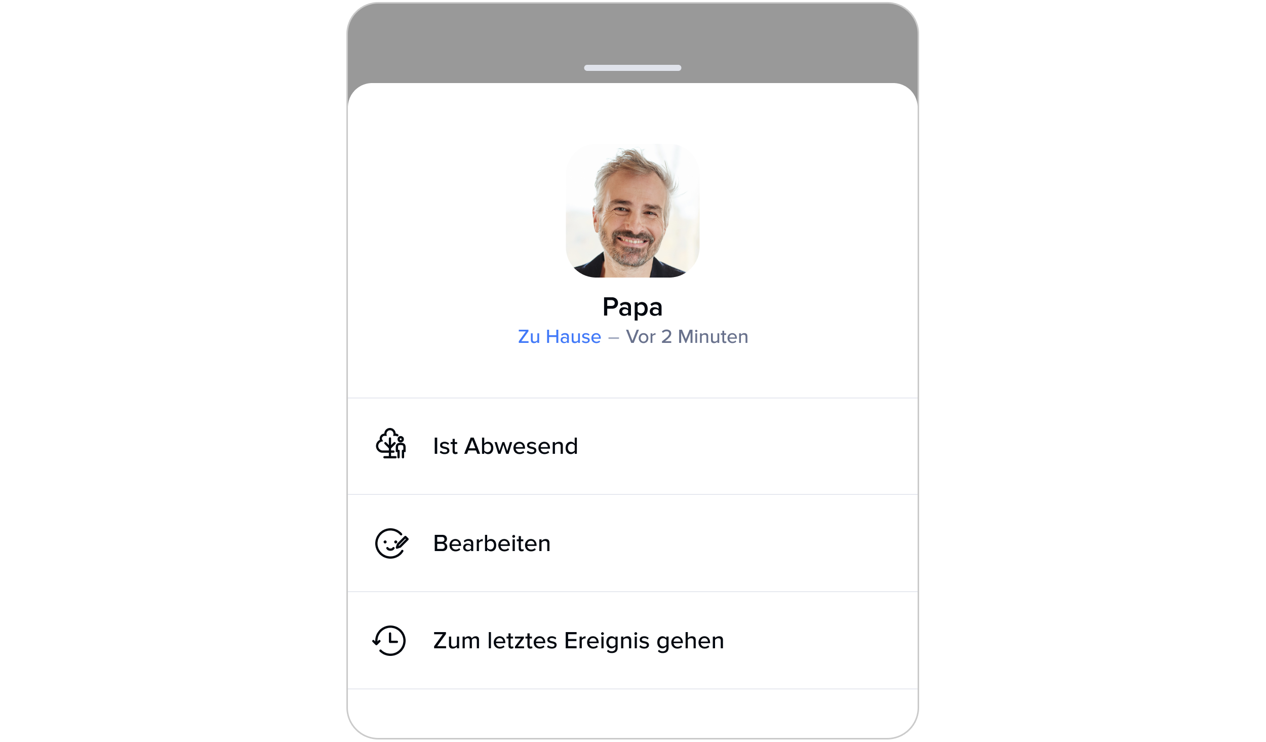 Visual 6 Profile Actions