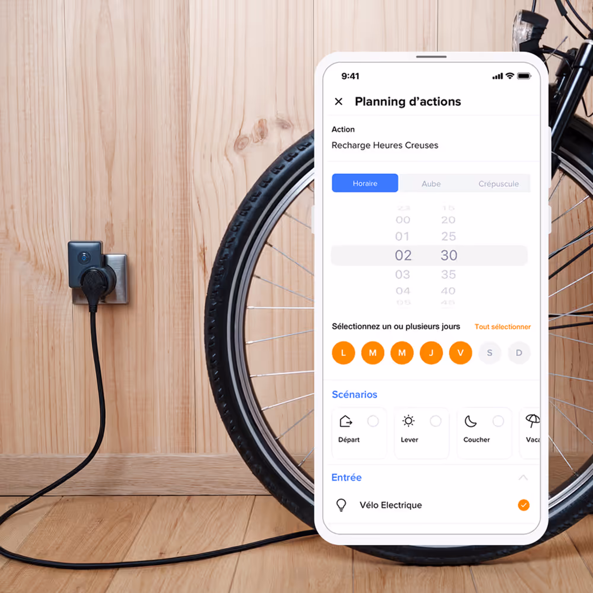 Programmez vos appareils aux heures les moins chères.
