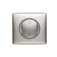 Une commande sans fil VMC* Legrand « Céliane with Netatmo » repositionnable