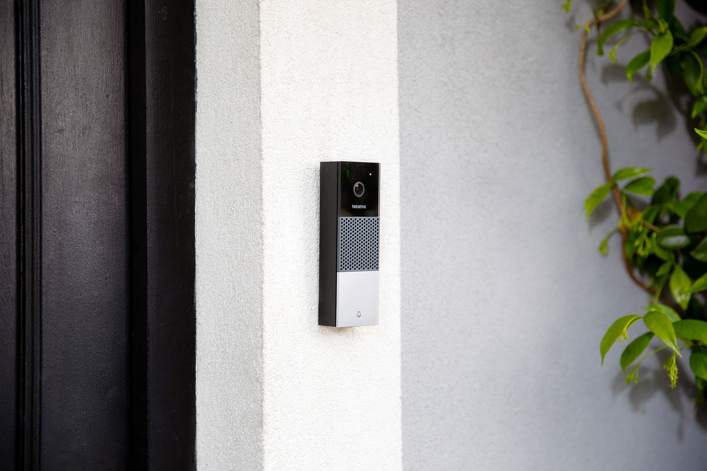 The Netatmo Smart Video Doorbell is now compatible with the main voice assistants Google Assistant Amazon Alexa and Siri