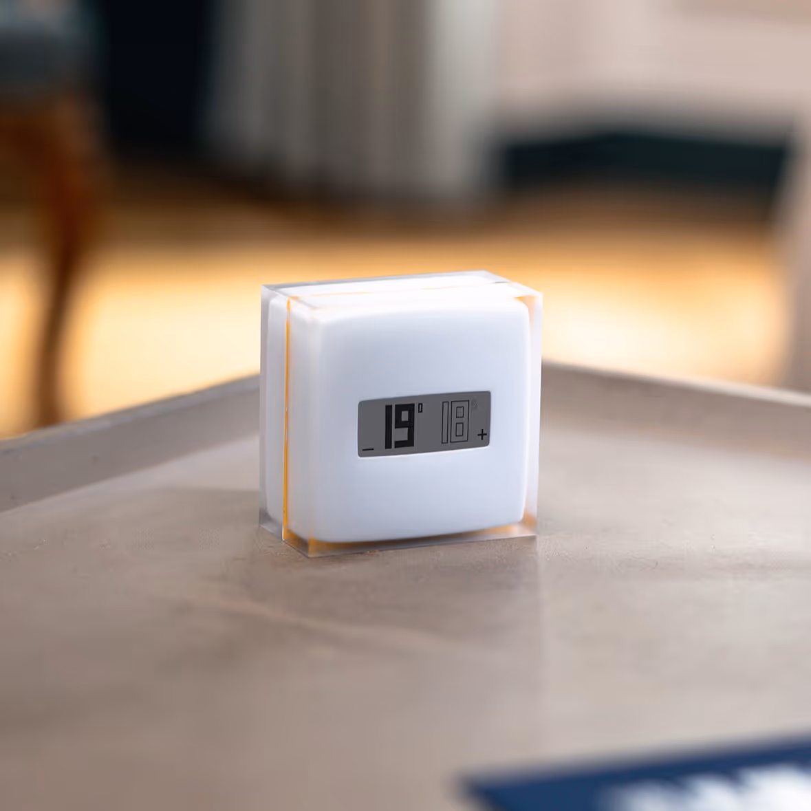 Change the temperature at any time, even remotely.